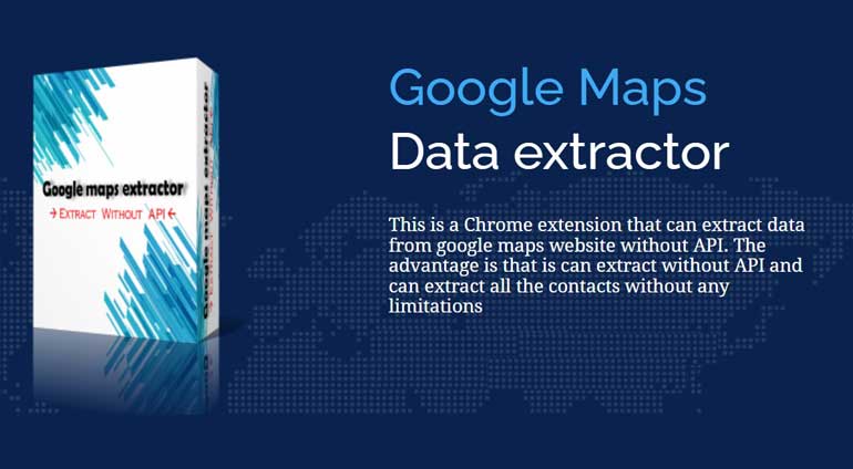 G Map Data Extractor Software collecting business leads in USA